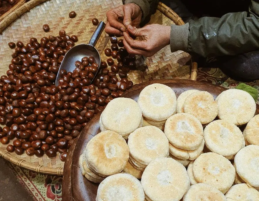 Độc đáo món bánh hạt dẻ Sapa bùi béo, thơm nức mũi