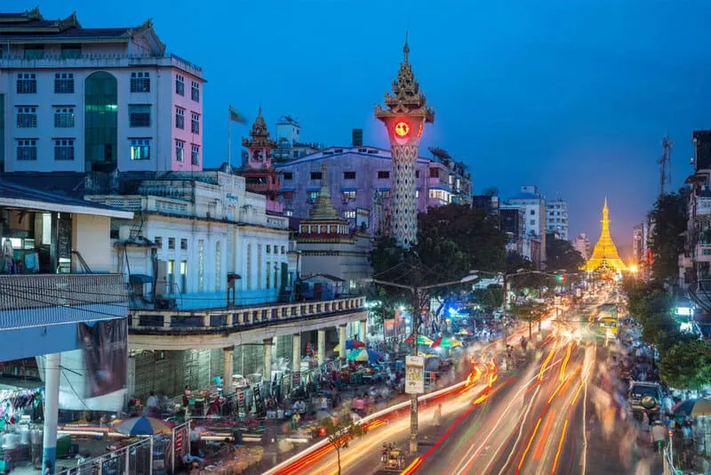 Du ngoạn đô thị Yangon mang đậm sắc màu văn hóa Myanmar