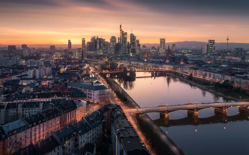 Frankfurt am Main trung tâm tài chính hàng đầu nước Đức