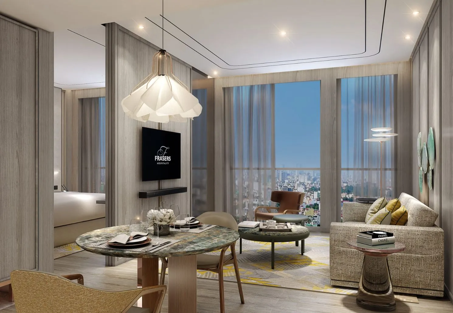 Fraser Suites Hà Nội, không gian hoàn hảo cho một chuyến nghỉ dưỡng trọn vẹn