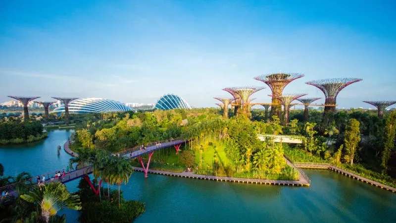 Gardens by the Bay, vườn nhân tạo quy mô khủng tại Singapore