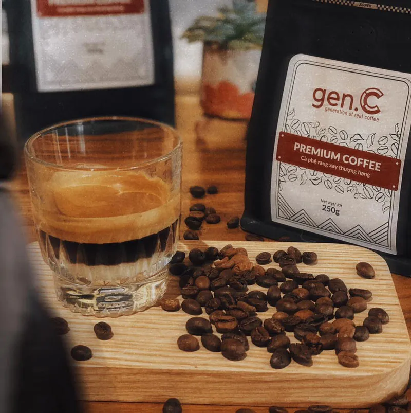 Gen C Coffee, cà phê nguyên chất cho đam mê đúng điệu