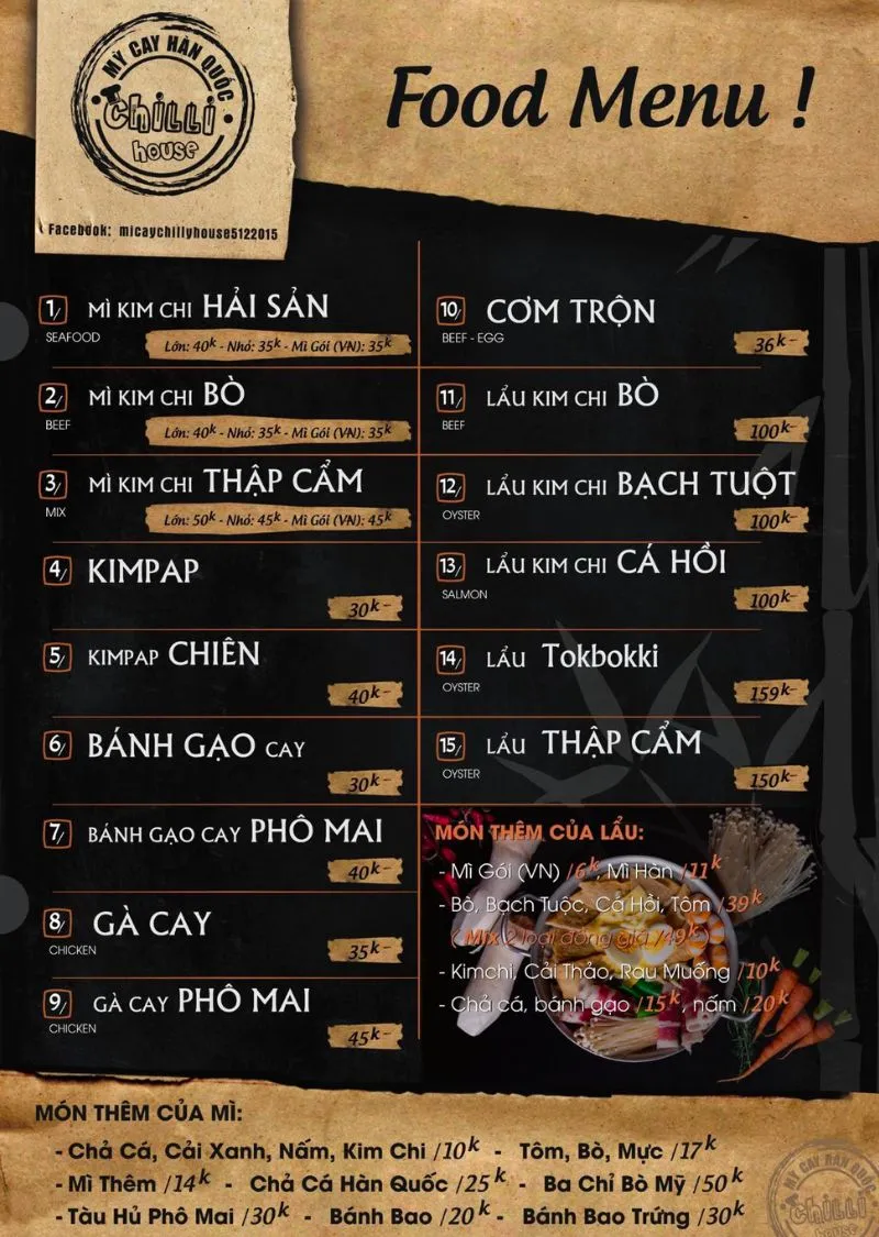 Ghé Chilli House thưởng thức món mì cay siêu ngon