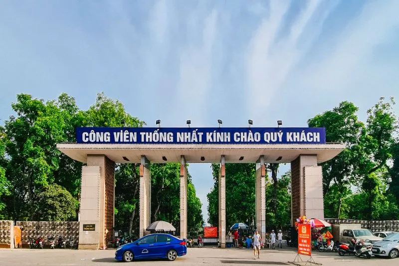 Ghé công viên Thống Nhất dạo chơi trong lá phổi xanh của Thủ đô