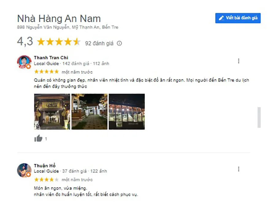 Ghé đến Nhà Hàng An Nam Bến Tre thưởng thức ẩm thực Đông Tây kết hợp