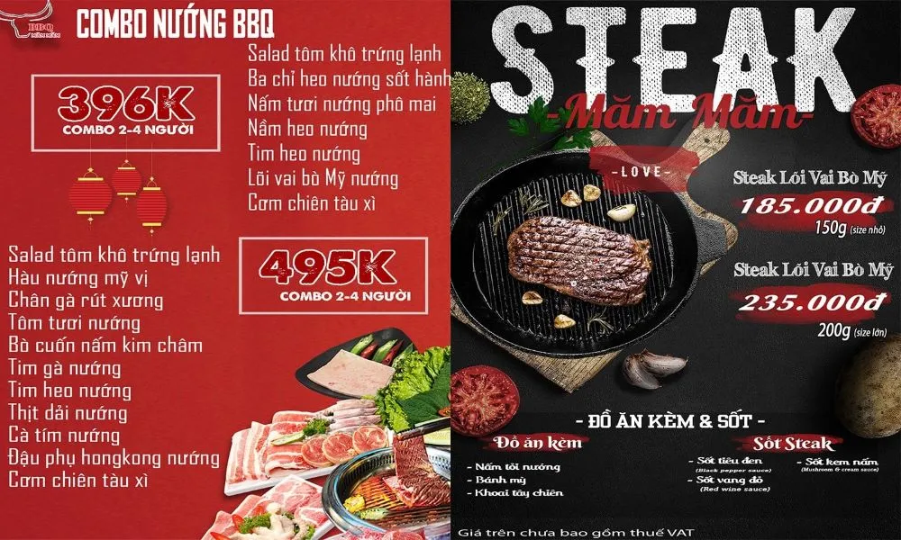 Ghé nhà hàng Măm Măm Steak thưởng thức món bít tết ngon trứ danh