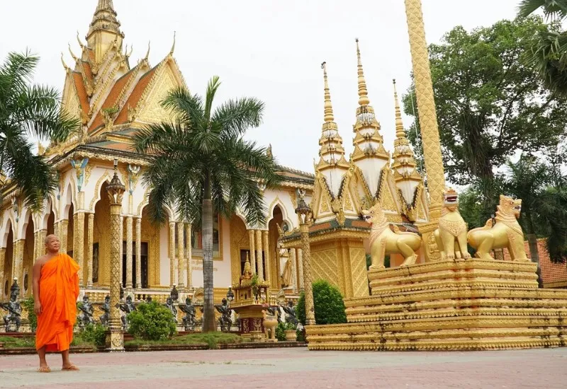 Ghé thăm chùa Hang Trà Vinh: ngôi chùa duy nhất có sân chim