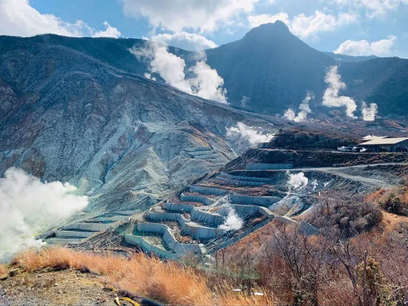 Ghé thăm thung lũng Owakudani khám phá vẻ đẹp núi lửa Hakone