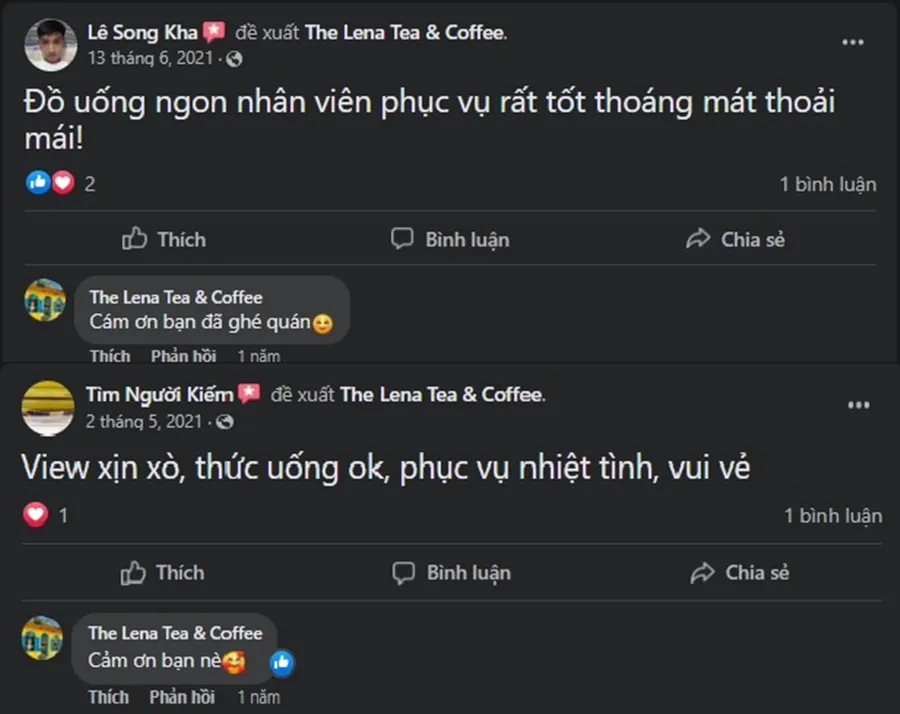 Ghé The Lena Tea Coffee, chill tại không gian sống ảo cực đẹp