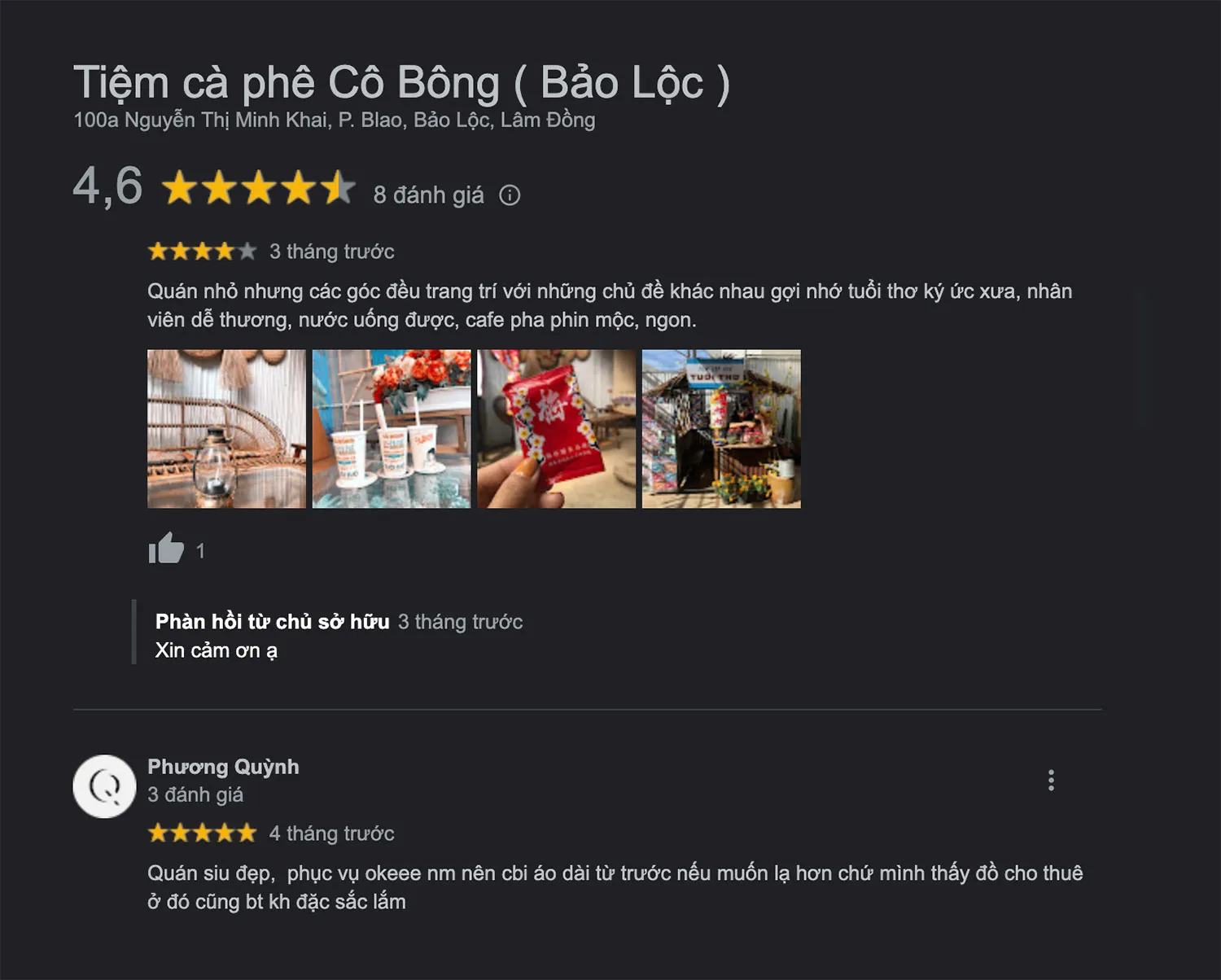 Ghé tiệm Cafe Cô Bông tìm về một nét hoài cổ giữa lòng thành phố