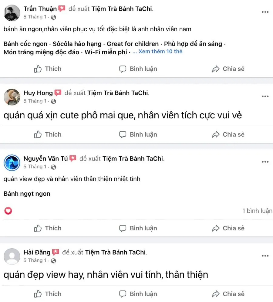 Ghé Tiệm Trà Bánh TaChi với không gian đẹp mắt chill chill dịp cuối tuần