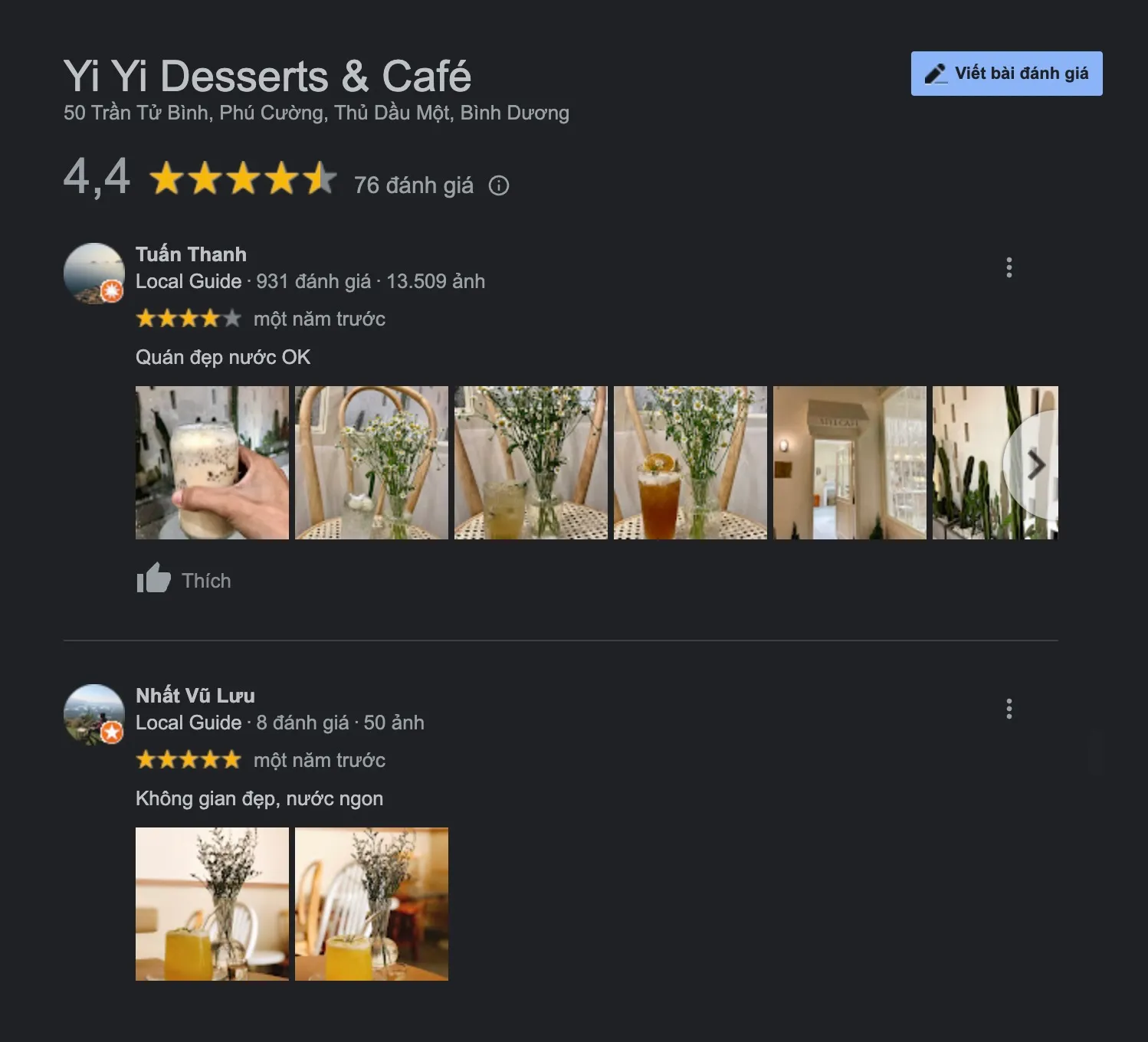 Ghé Yiyi Dessert Cafe check in không gian cà phê phong cách tình thơ Hàn Quốc