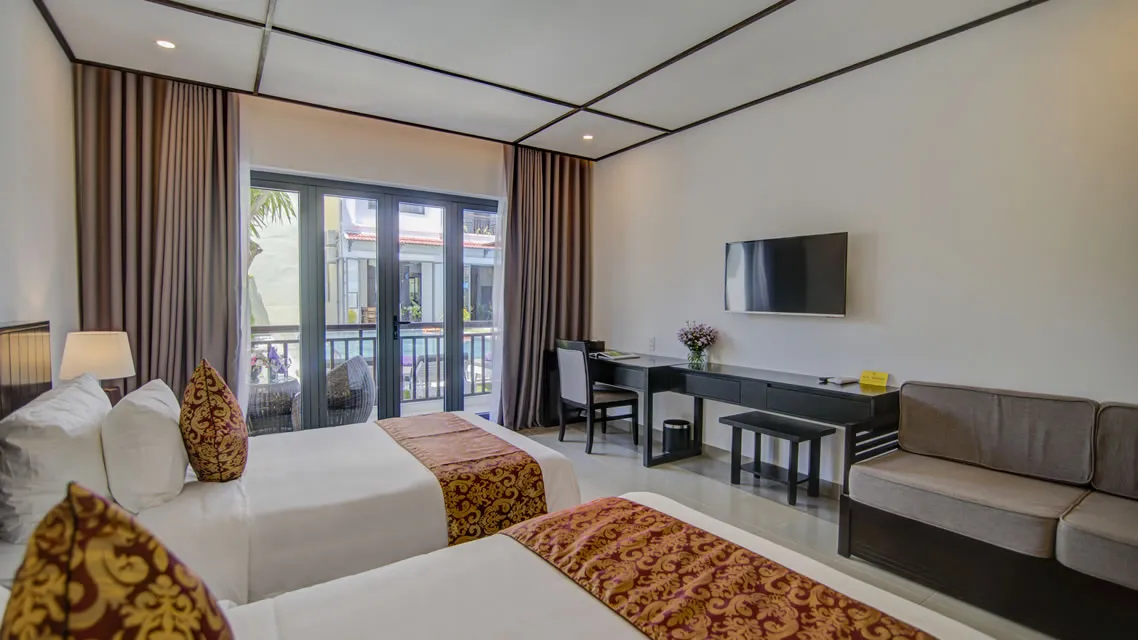 Golden Pearl Hoi An Hotel – Khu nghỉ dưỡng sang trọng cùng những tiện ích tuyệt vời