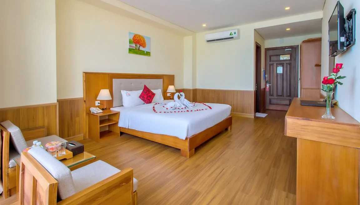 Golden Sea 3 Hotel, không gian nghỉ dưỡng êm ả bên cạnh đại dương xanh