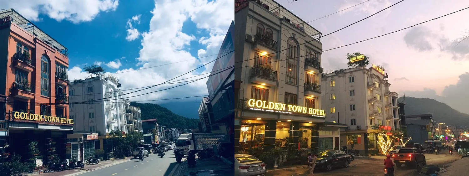 Golden Town Hotel – Khách sạn 3 sao với phong cách kiến trúc ấn tượng