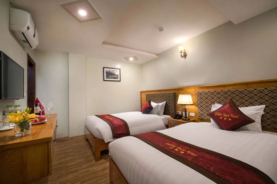 Golden Town Hotel – Khách sạn 3 sao với phong cách kiến trúc ấn tượng