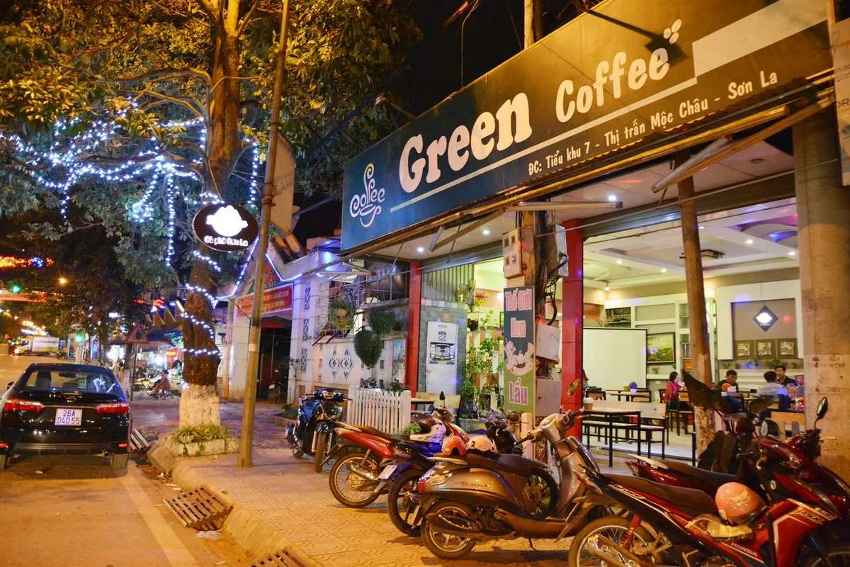 Green Coffee – Quán café xanh bình yên tại Mộc Châu