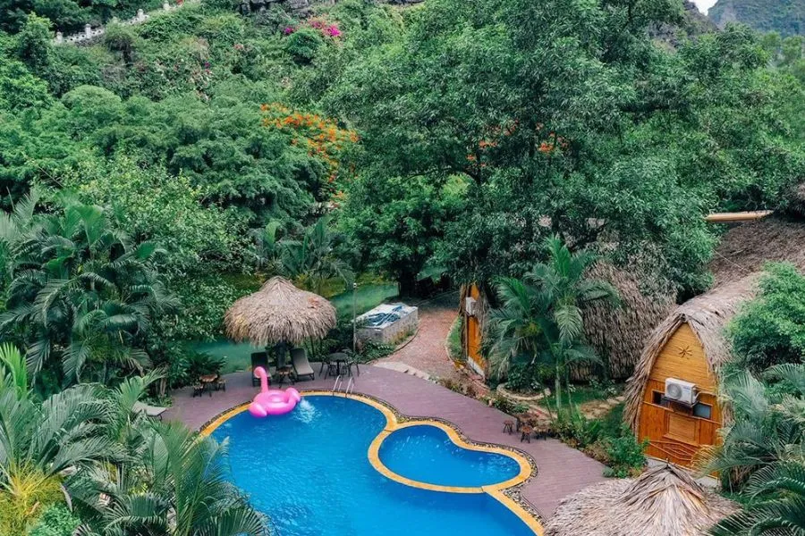 Hang Múa Ecolodge, một mảng xanh nguyên sơ của Ninh Bình