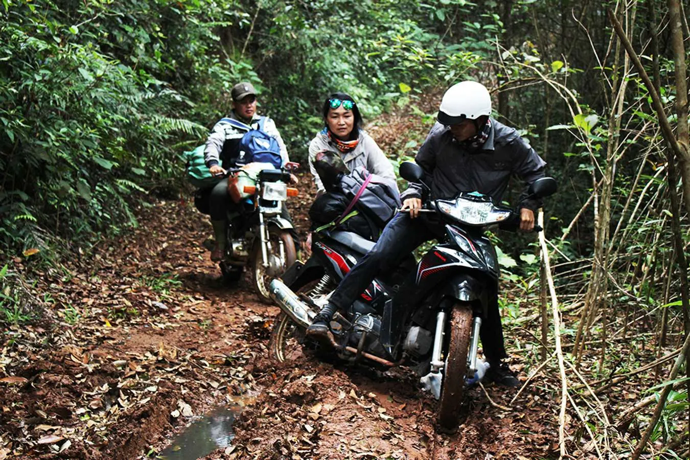 Hành trình offroad, trekking đến Thác K50 vượt qua núi rừng đại ngàn