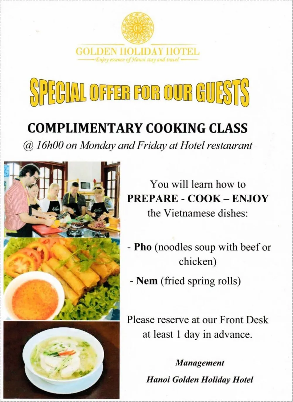 Hanoi Golden Holiday Hotel, sở hữu nét đẹp ấn tượng nhờ thiết kế hoài cổ