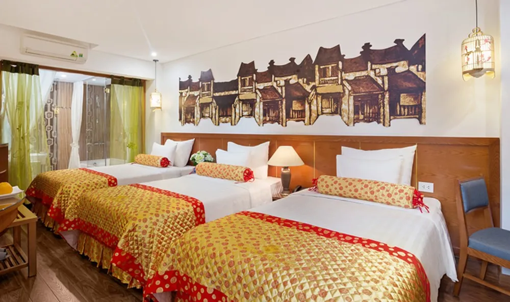 Hanoi Golden Holiday Hotel, sở hữu nét đẹp ấn tượng nhờ thiết kế hoài cổ