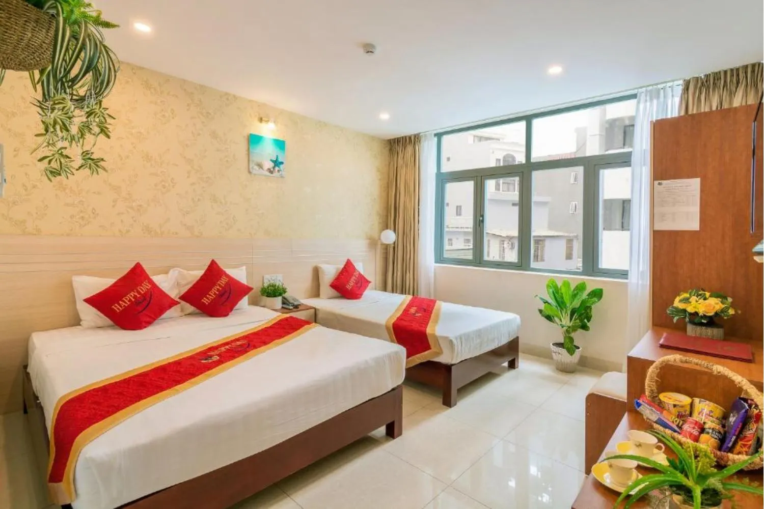 Happy Day Hotel And Spa khách sạn 2 sao gần cầu sông Hàn