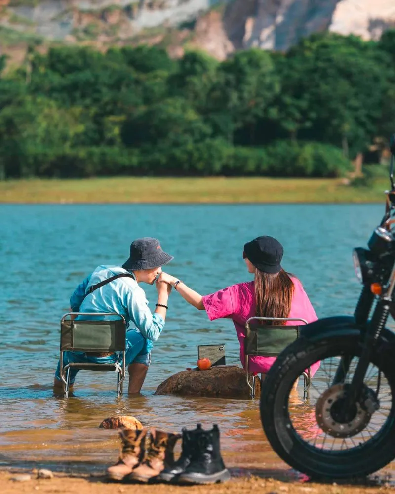 Hồ Đồng Chanh, điểm du lịch mới toanh đẹp tựa cảnh sắc Thụy Sĩ