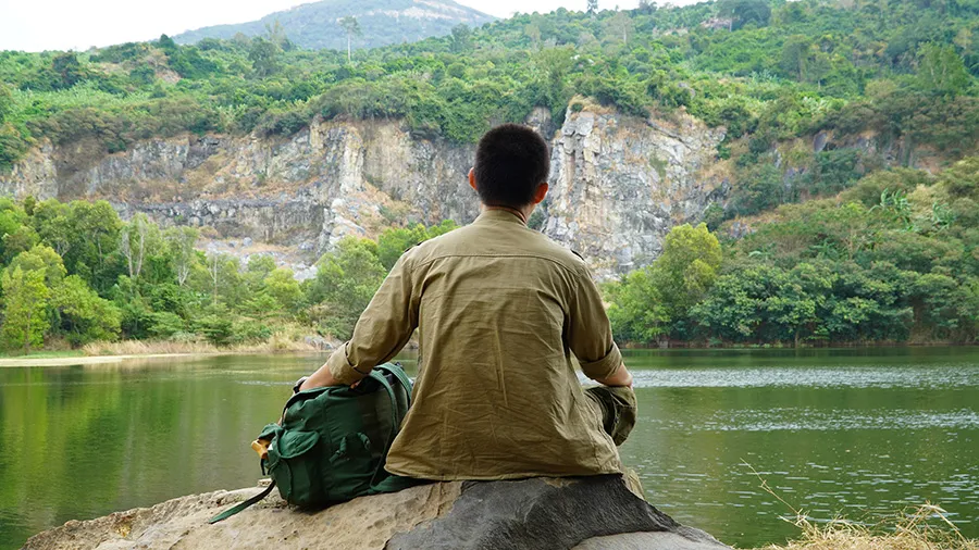 Hồ Núi Đá Tây Ninh, viên ngọc bích xanh ngát giữa lòng thung lũng