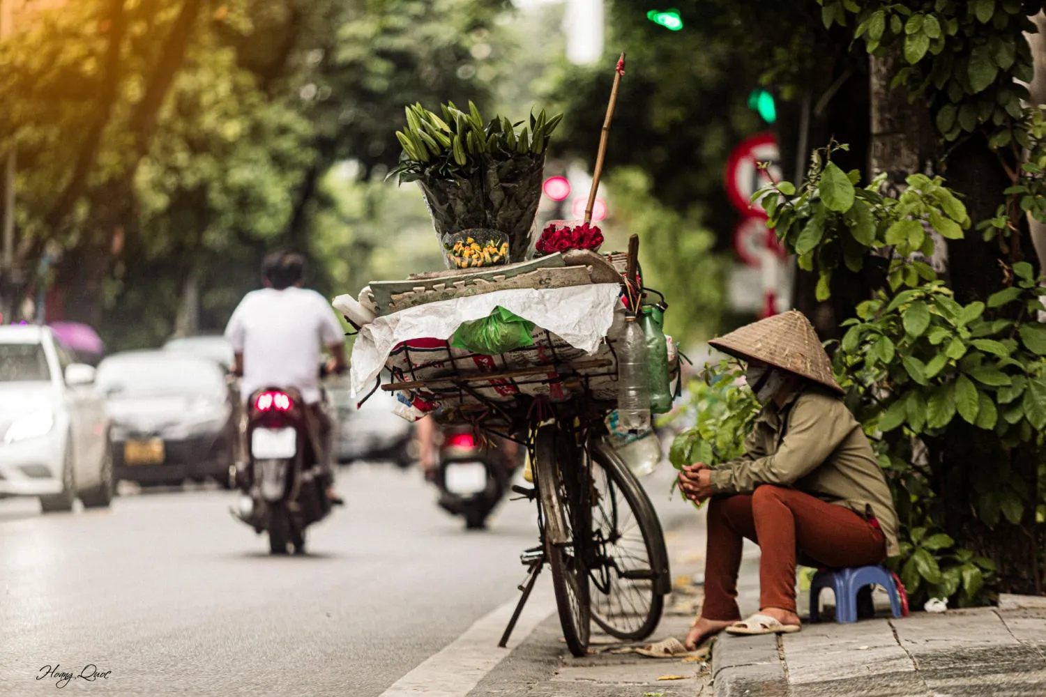 Hòa vào Nhịp sống Hà Nội một buổi chiều mưa