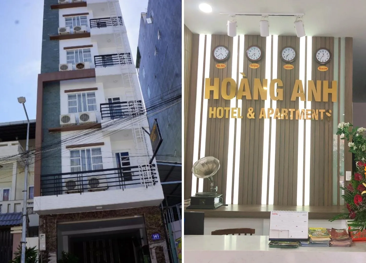 Hoang Anh Hotel hài hòa phong cách tối giản và nét hiện đại