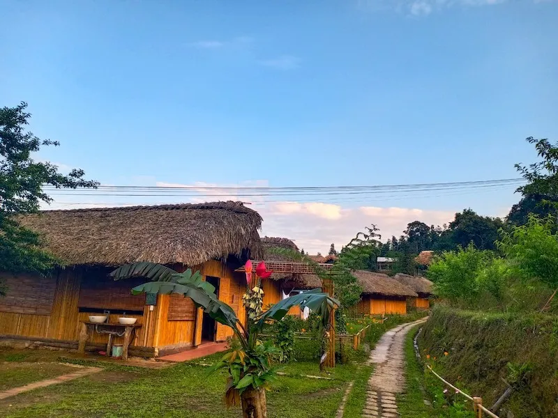 Hoàng Su Phì Bungalow, nơi nghỉ dưỡng ngắm đồng lúa đẹp nhất Hà Giang