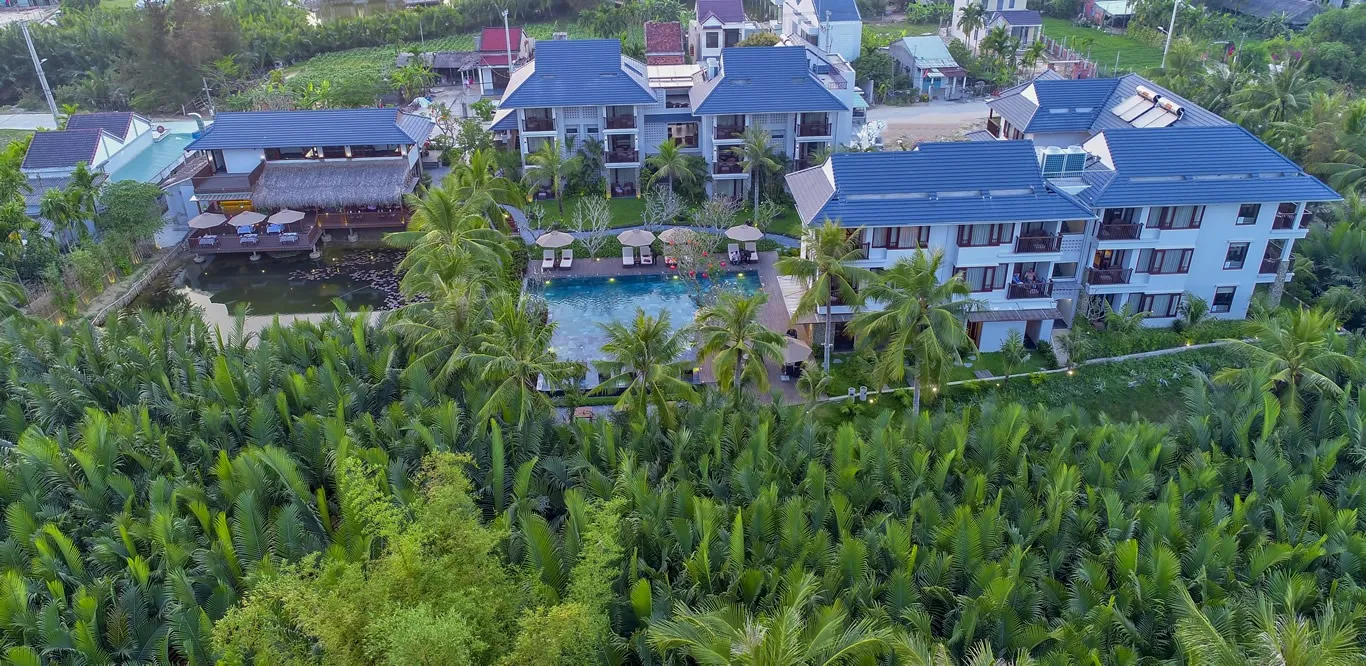 Hội An Eco Lodge & Spa – Khu nghỉ dưỡng 4 sao sang trọng tọa lạc giữa rừng dừa xanh mát