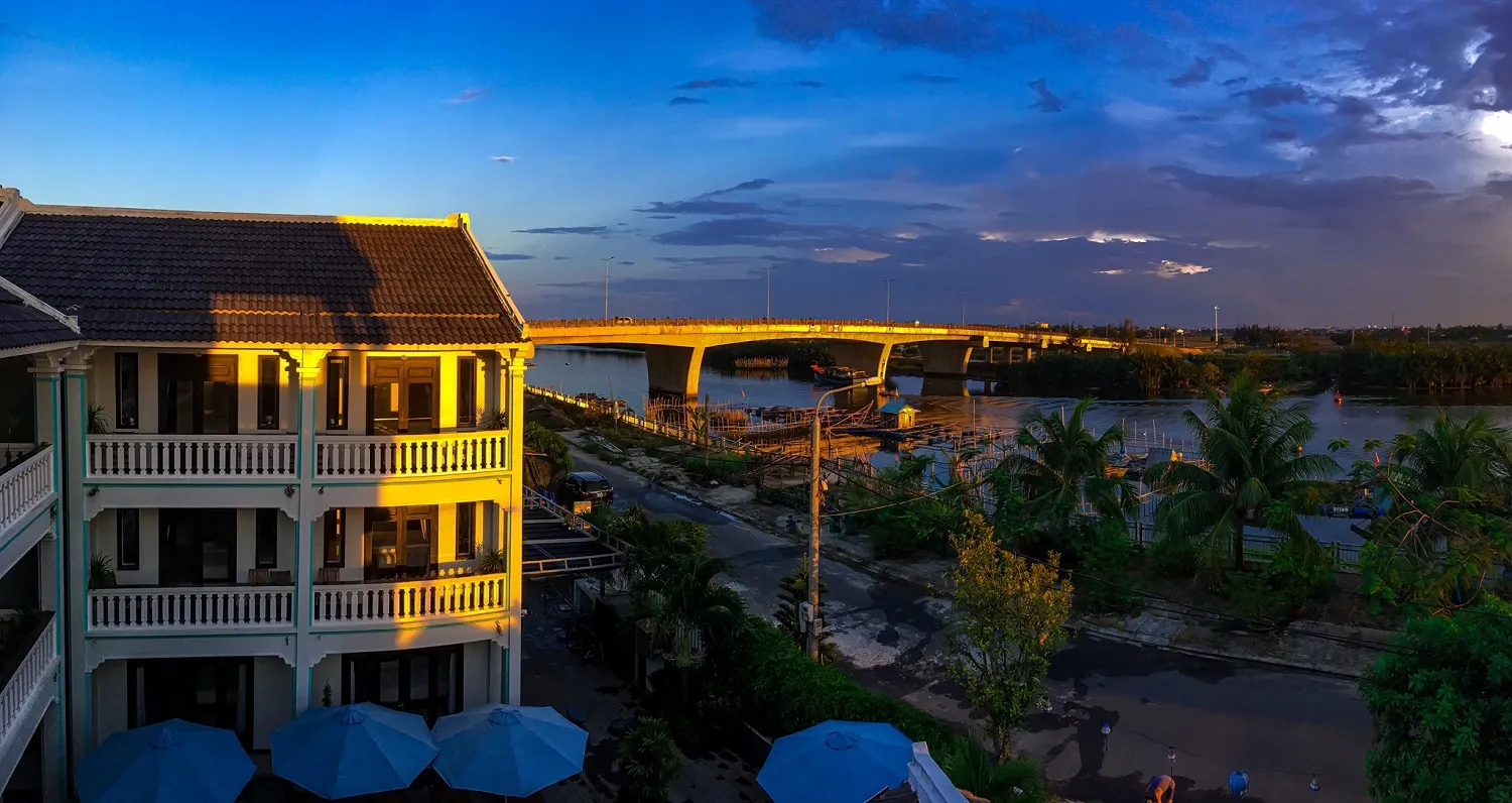 Hoi An Estuary Villa – Không gian nghỉ dưỡng độc đáo với kiến trúc Pháp lãng mạn