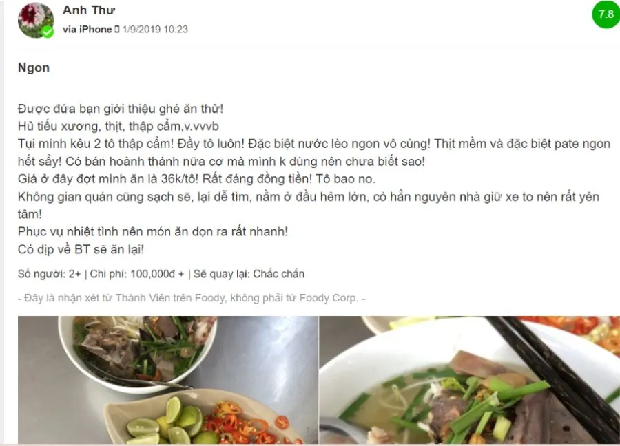 Hủ Tiếu Pate độc lạ, ngon ngất ngây tại xứ sở dừa