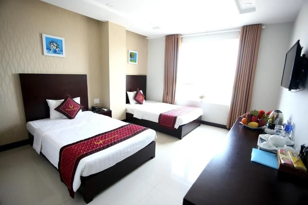 Huong Son Hotel Da Nang, không gian sang trọng chuẩn 3 sao bên dòng Cẩm Lệ