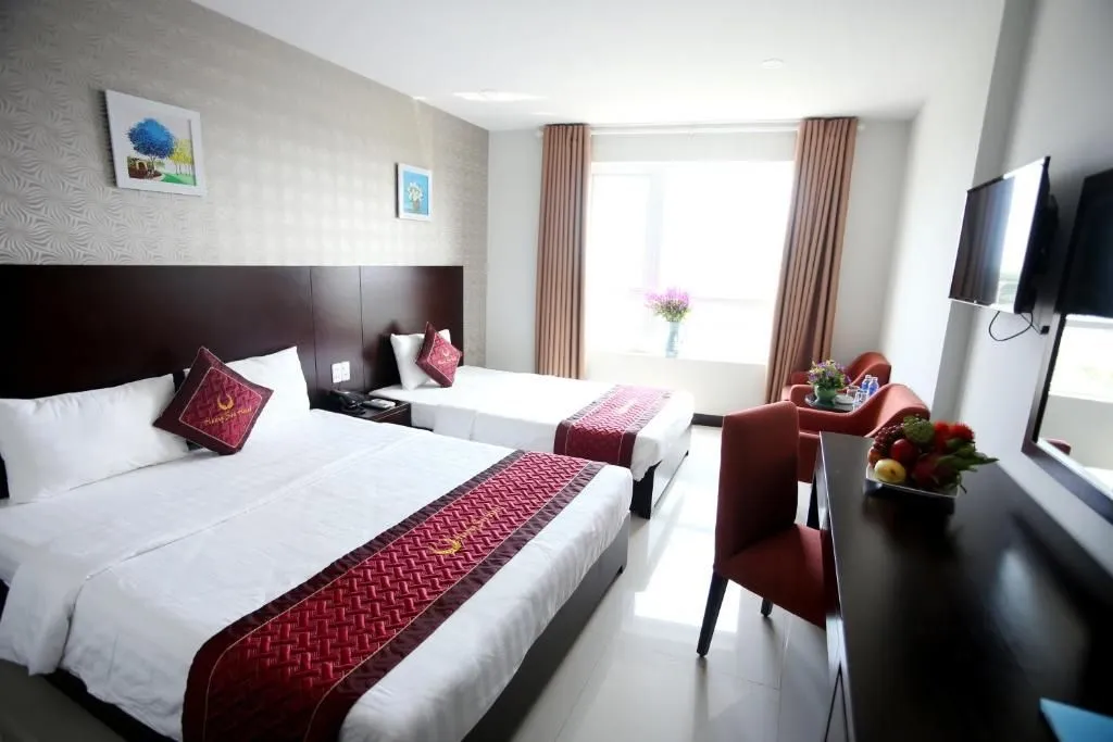 Huong Son Hotel Da Nang, không gian sang trọng chuẩn 3 sao bên dòng Cẩm Lệ