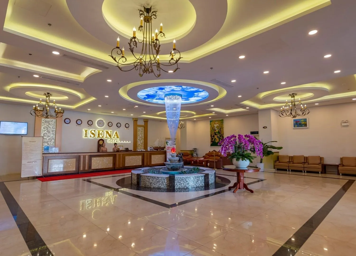 Isena Nha Trang Hotel hài hòa lối kiến trúc, nội thất sang trọng