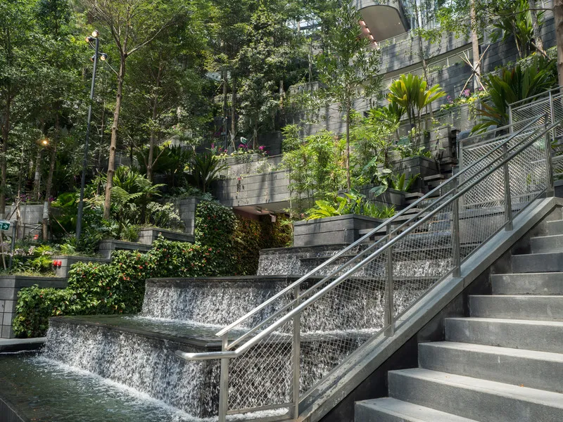 Jewel Changi kiệt tác kiến trúc hài hòa với thiên nhiên tại Singapore