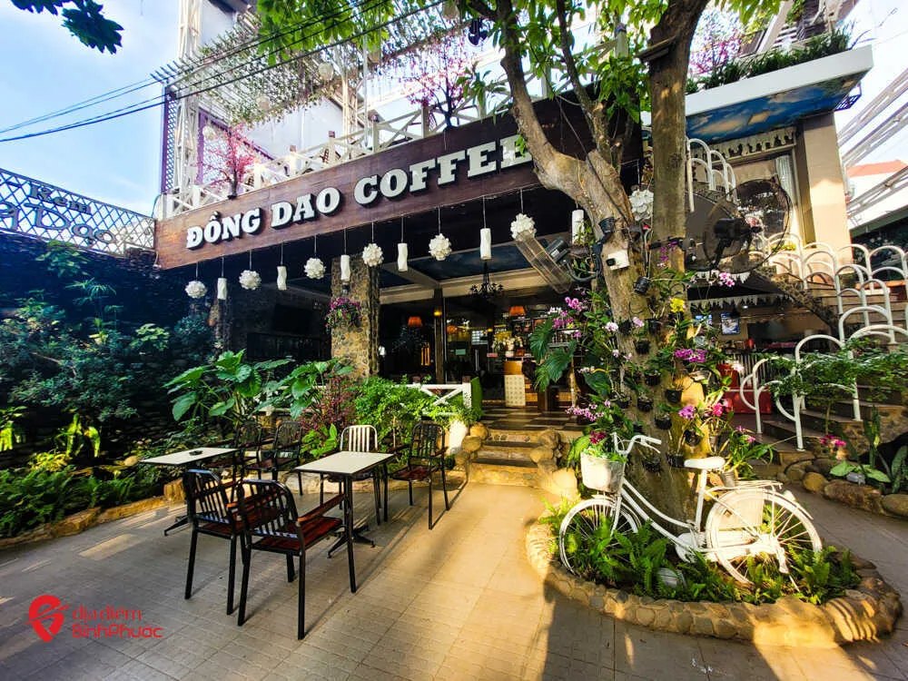 Khám phá Cafe Đồng Dao, không gian rực rỡ giữa lòng Bình Phước