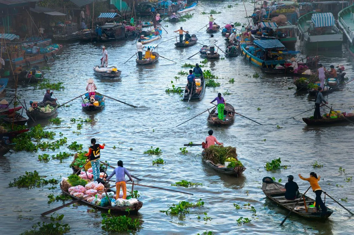 Khám phá nét đặc sắc của Chợ nổi Cái Răng Cần Thơ chốn miền Tây sông nước