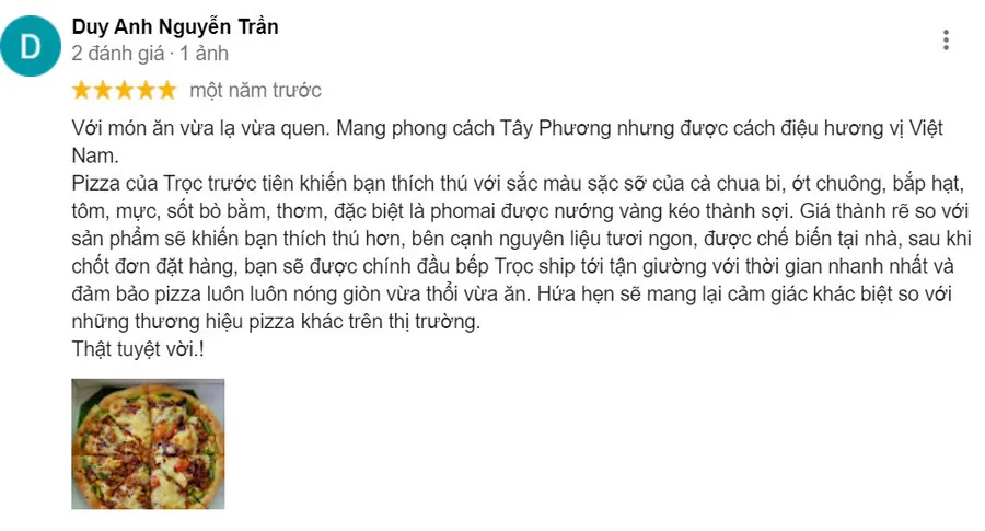 Khám phá Troc’s Pizza ngon bổ rẻ nổi tiếng tại Tây Ninh