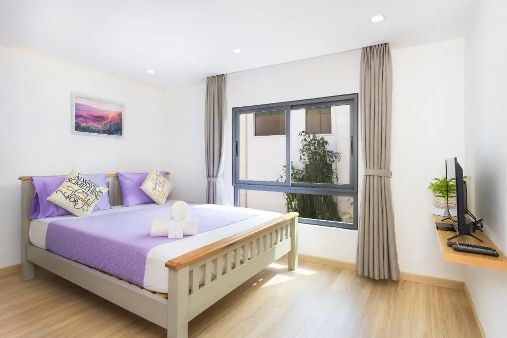 Không gian nhẹ nhàng ấm cúng của MayMay Da Lat Apartments