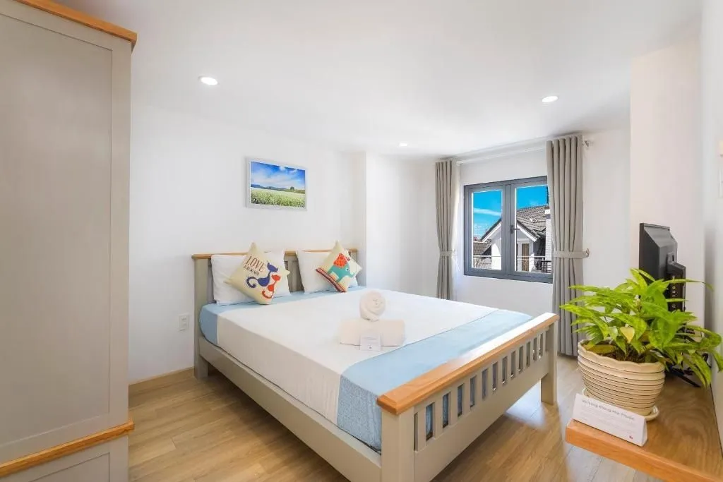 Không gian nhẹ nhàng ấm cúng của MayMay Da Lat Apartments