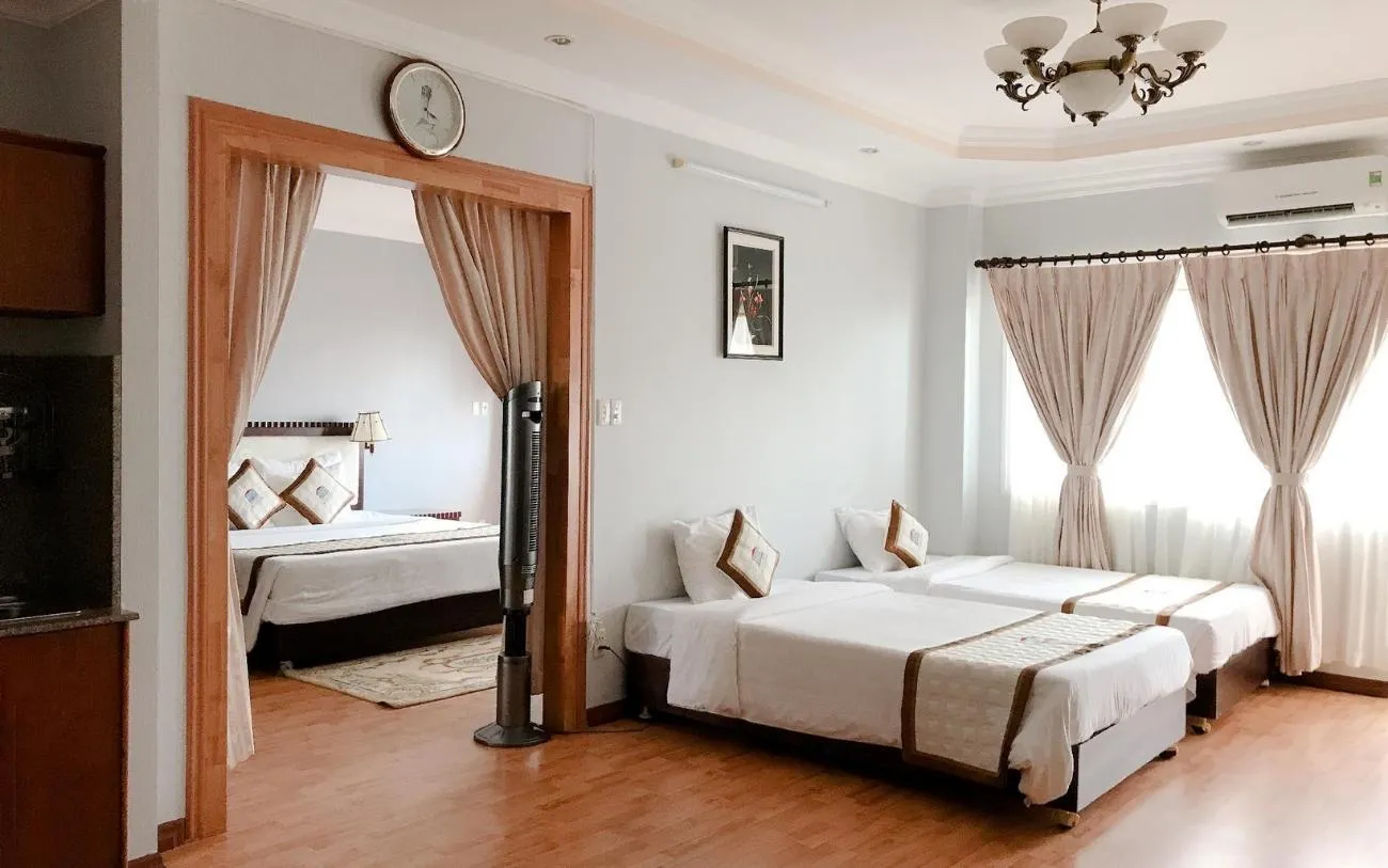 Không gian sang trọng chuẩn 4 sao của DIC Star Hotel bên bờ biển