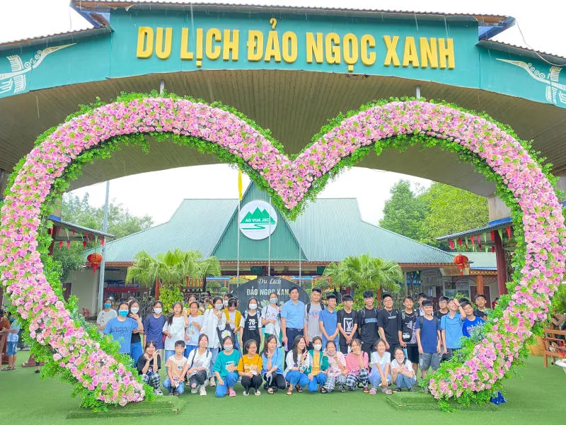 Khu du lịch Đảo Ngọc Xanh, điểm đến với vô vàn điều thú vị