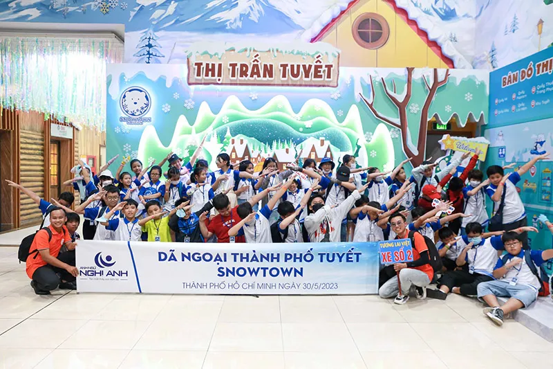 Khu vui chơi tuyết Snow Town Sài Gòn, thiên đường tuyết giữa lòng thành phố