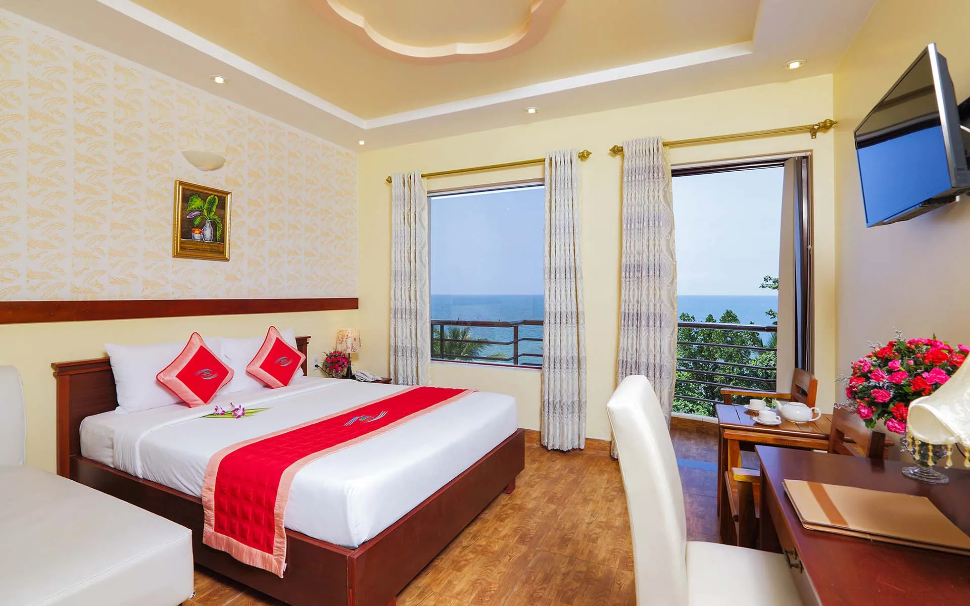 Kim Hoa Phú Quốc Resort – Khu nghỉ mát 4 sao có hồ bơi vô cực tọa lạc ngay trung tâm thành phố