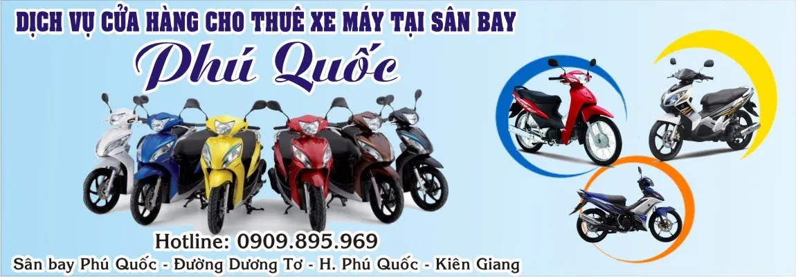 Kinh nghiệm thuê xe máy ở Phú Quốc tự túc