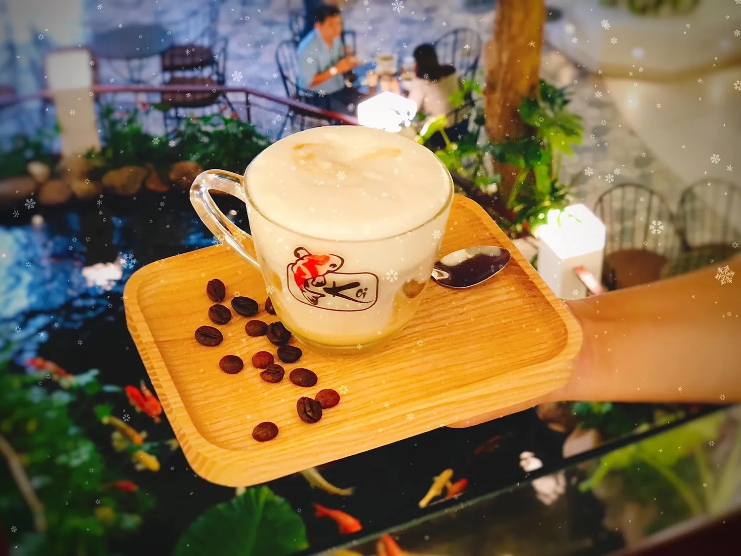 KOI café Phú Yên – Quán cà phê cá Koi đầu tiên tại Phú Yên