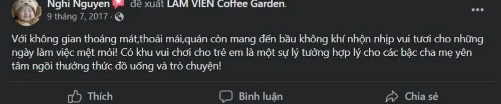 Lâm Viên Coffee Garden, quán cà phê không gian xanh tại phố núi